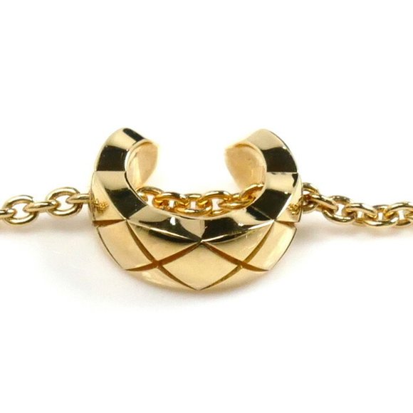 CHANEL 18K Yellow Gold Coco Crush Bracelet J12365 2.3g 15/16/17cm - Picture 3 of 6